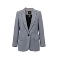 SMYTHE GREY TWEED BLAZER - SIZE 8
