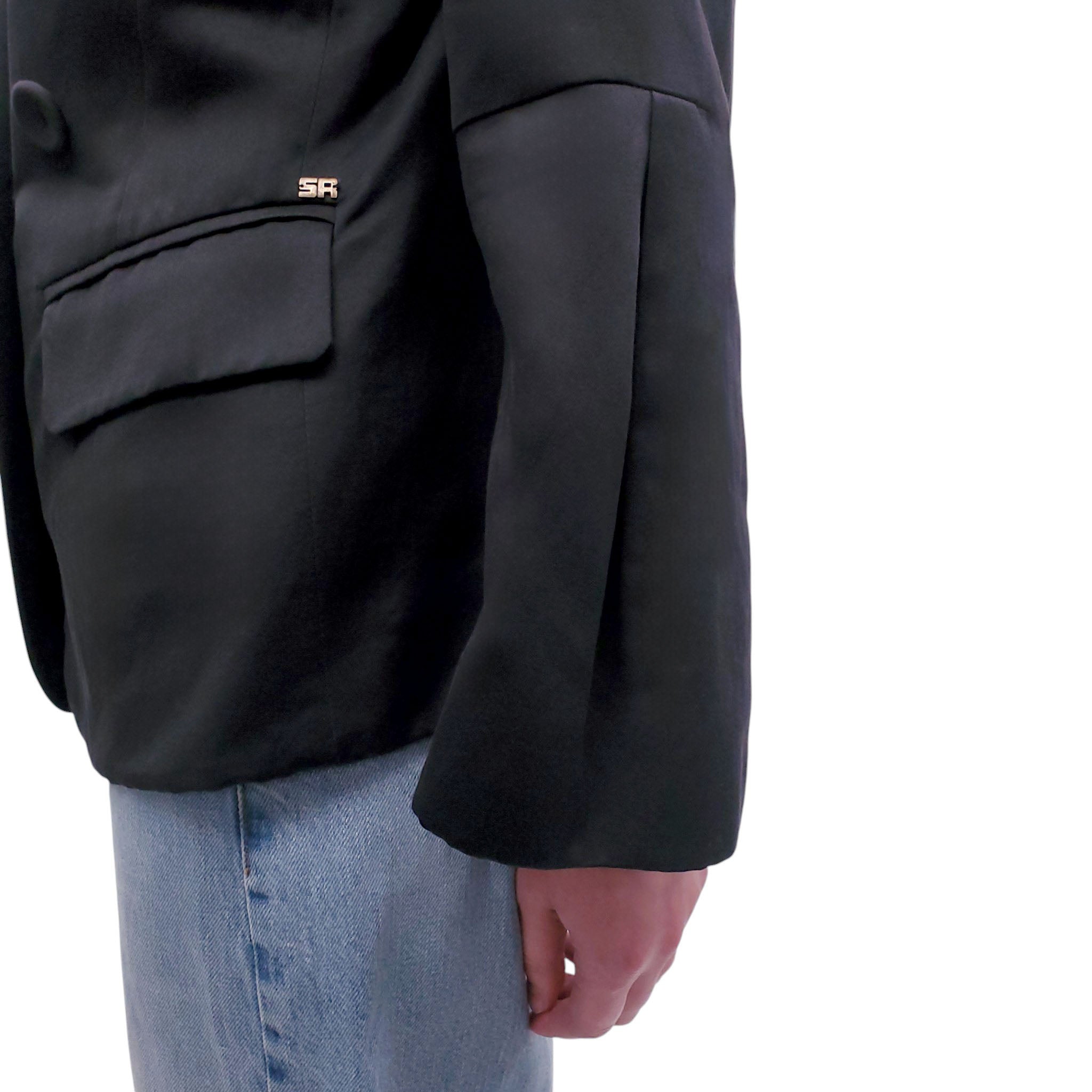 SONIA RYKIEL BLACK BLAZER - SIZE 44