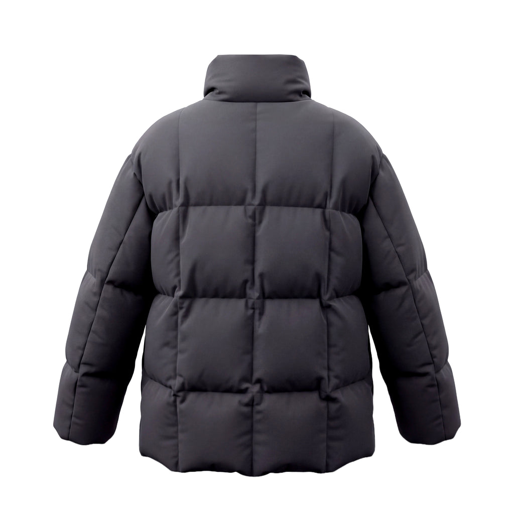 STAND STUDIO BLACK PUFFER JACKET - SIZE 44
