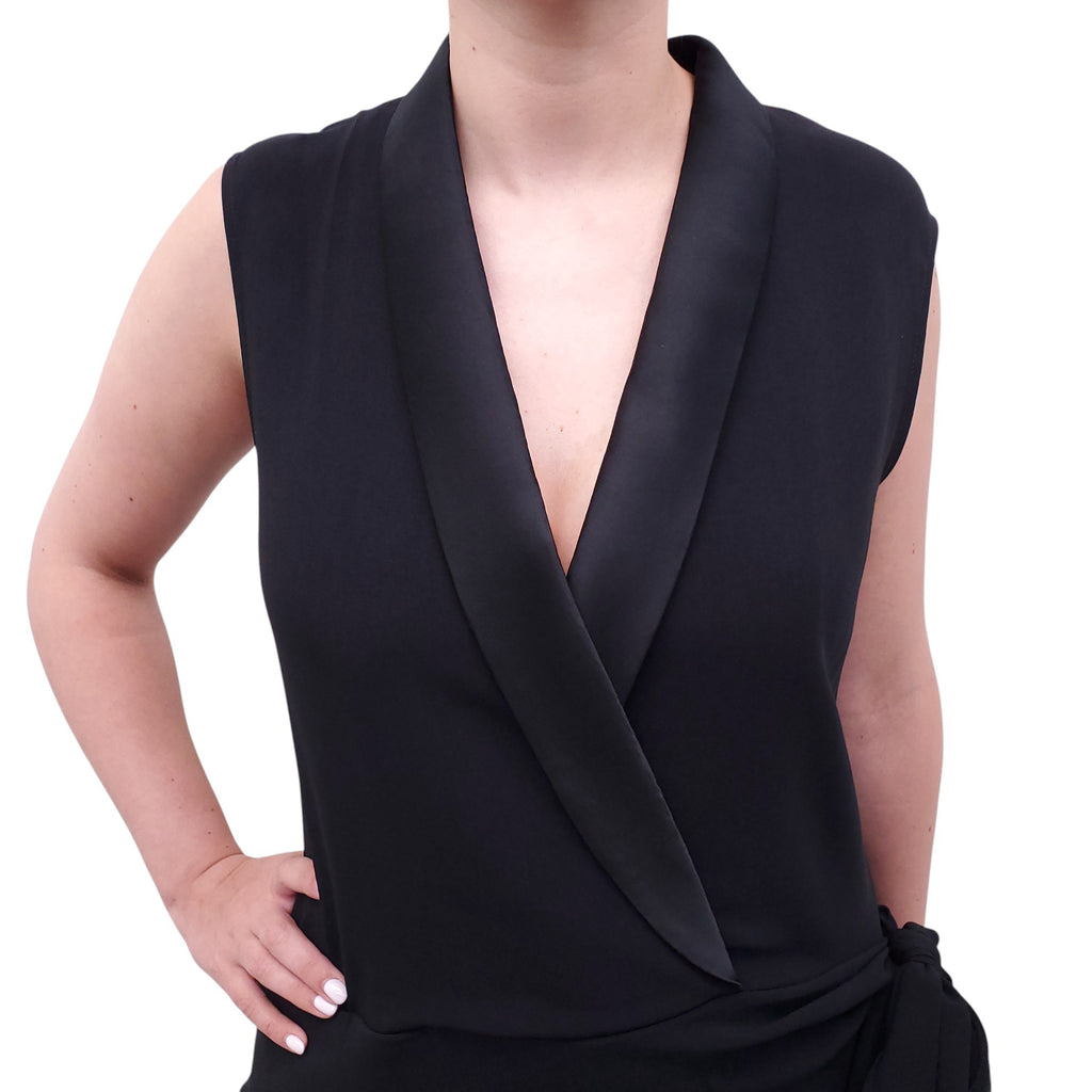 STELLA MCCARTNEY DRAPED TUXEDO JUMPSUIT - SIZE 44