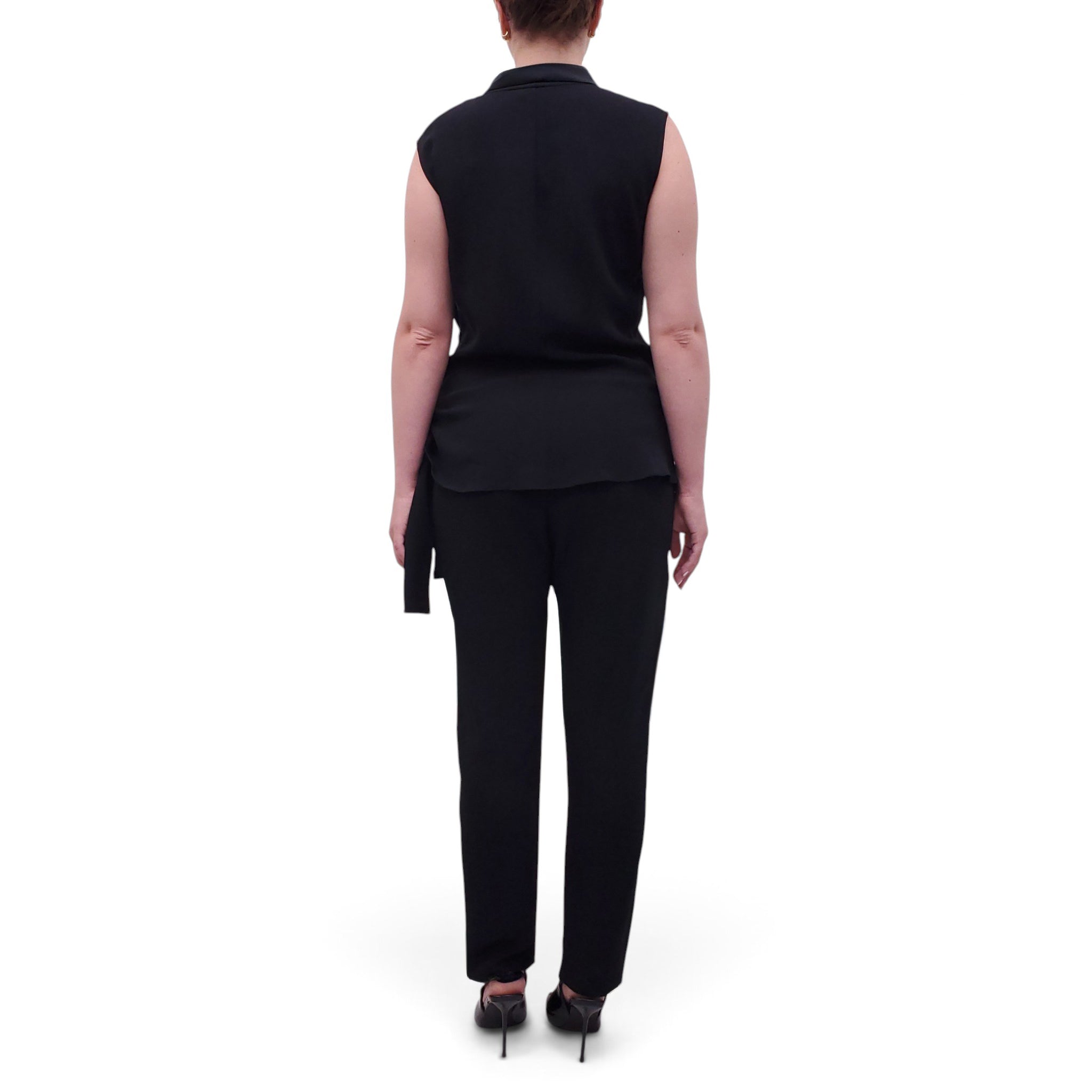 STELLA MCCARTNEY DRAPED TUXEDO JUMPSUIT - SIZE 44