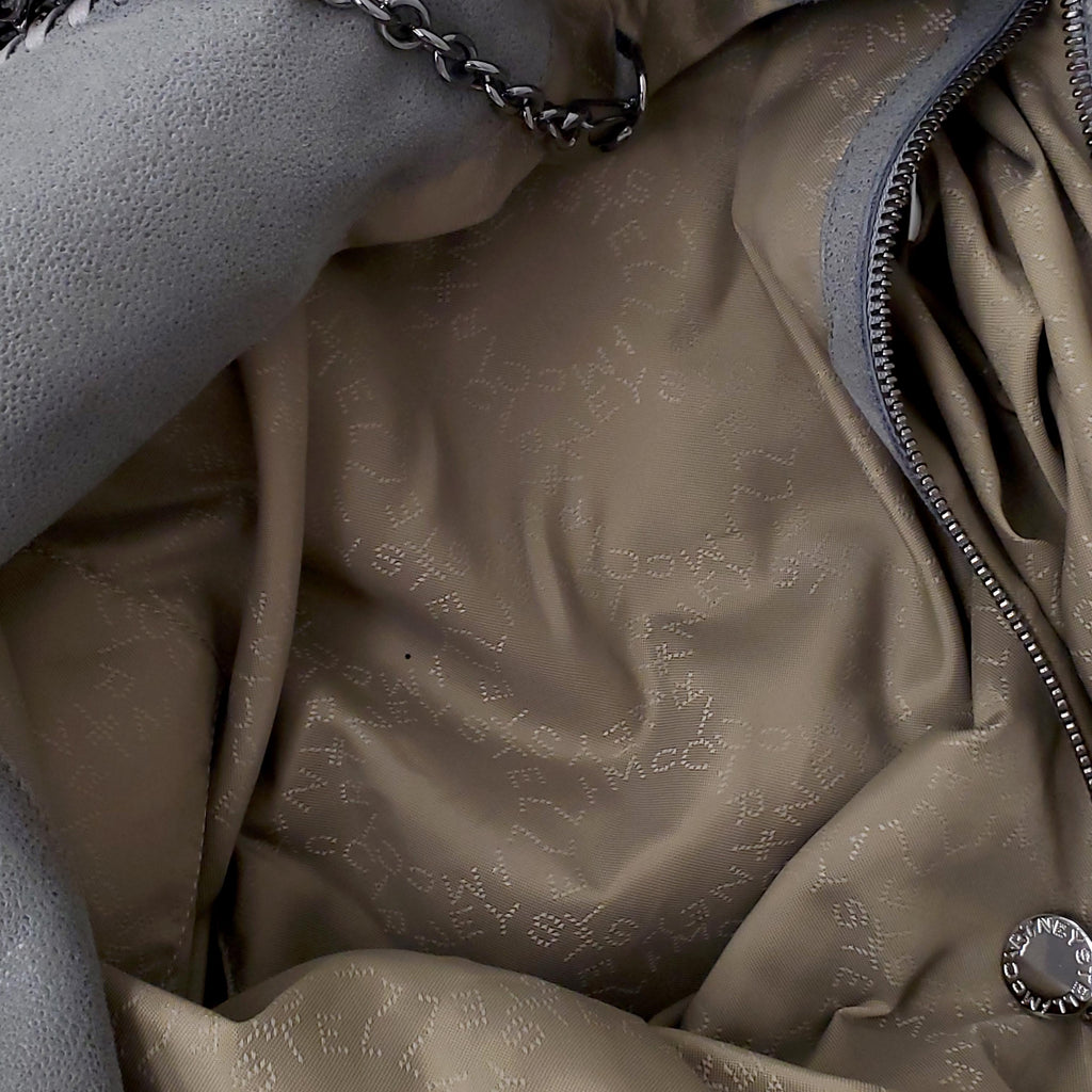 STELLA MCCARTNEY GREY 'FALABELLA' HOBO BAG