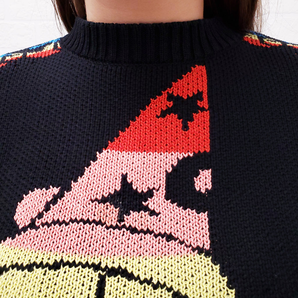 STELLA MCCARTNEY MICKEY MOUSE SWEATER - SIZE XXS (OVERSIZED)