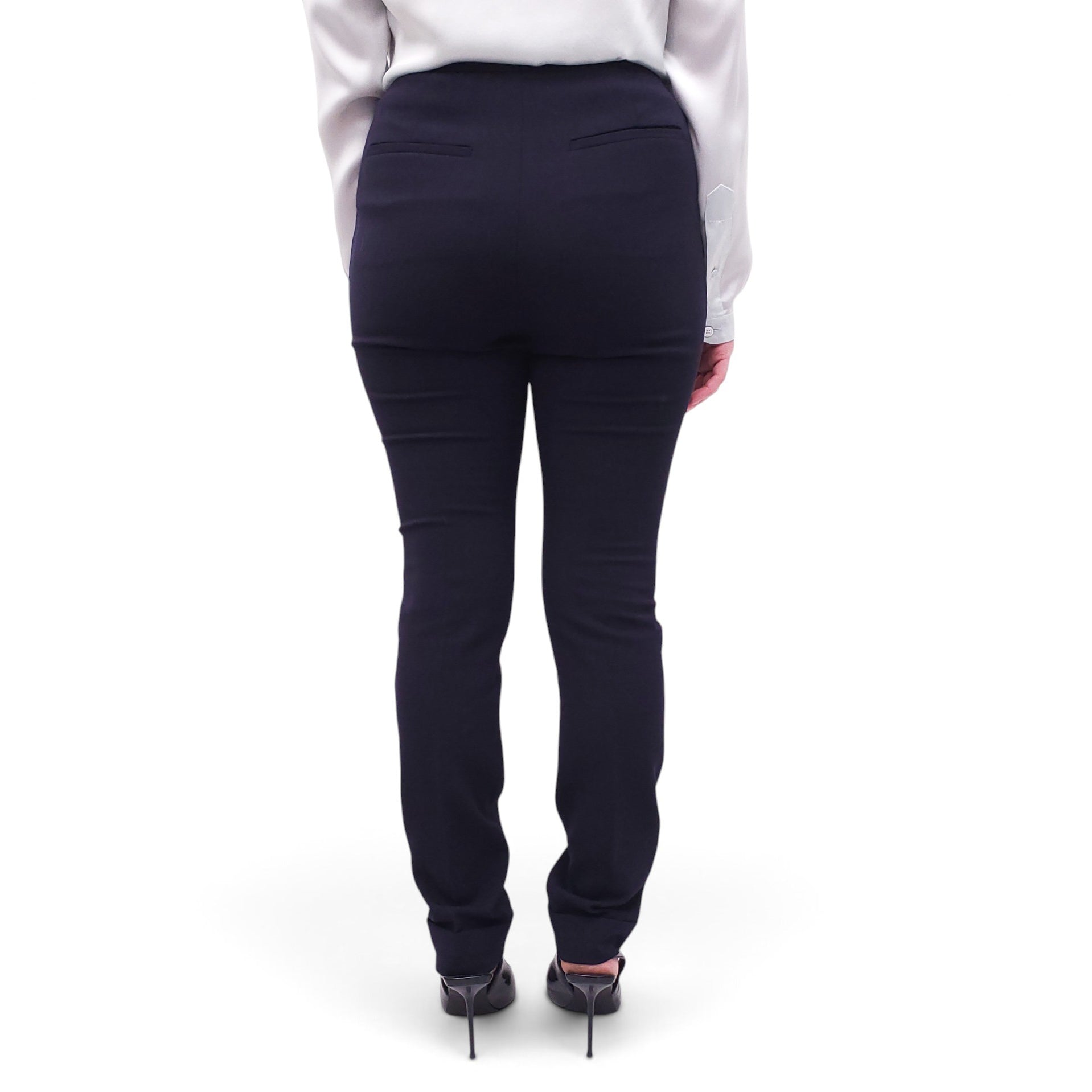 STELLA MCCARTNEY NAVY PANTS - SIZE 38