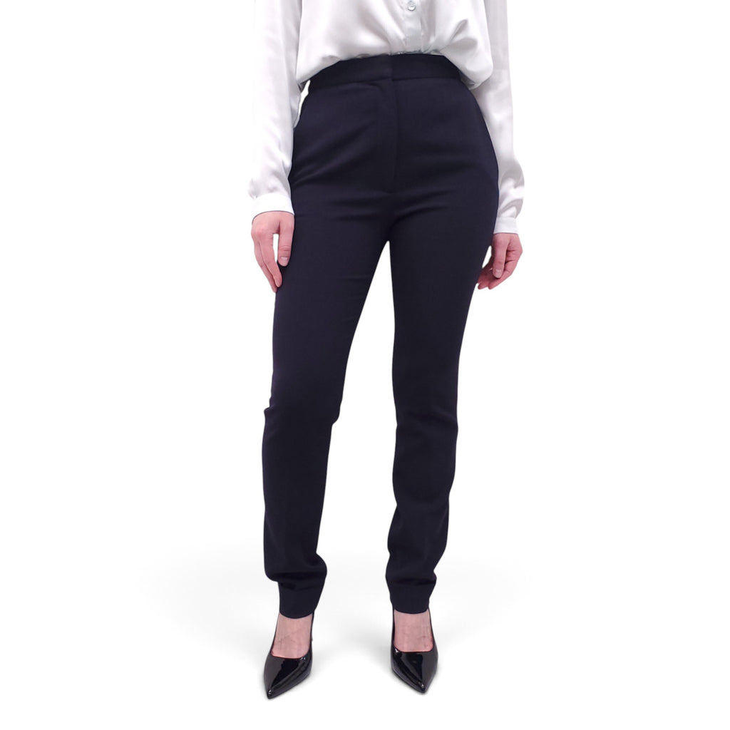 STELLA MCCARTNEY NAVY PANTS - SIZE 38