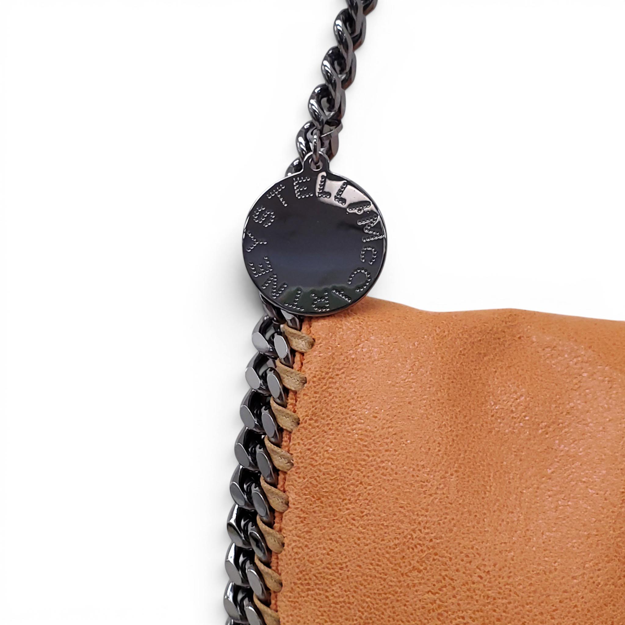 STELLA MCCARTNEY ORANGE 'FALABELLA' CROSSBODY BAG
