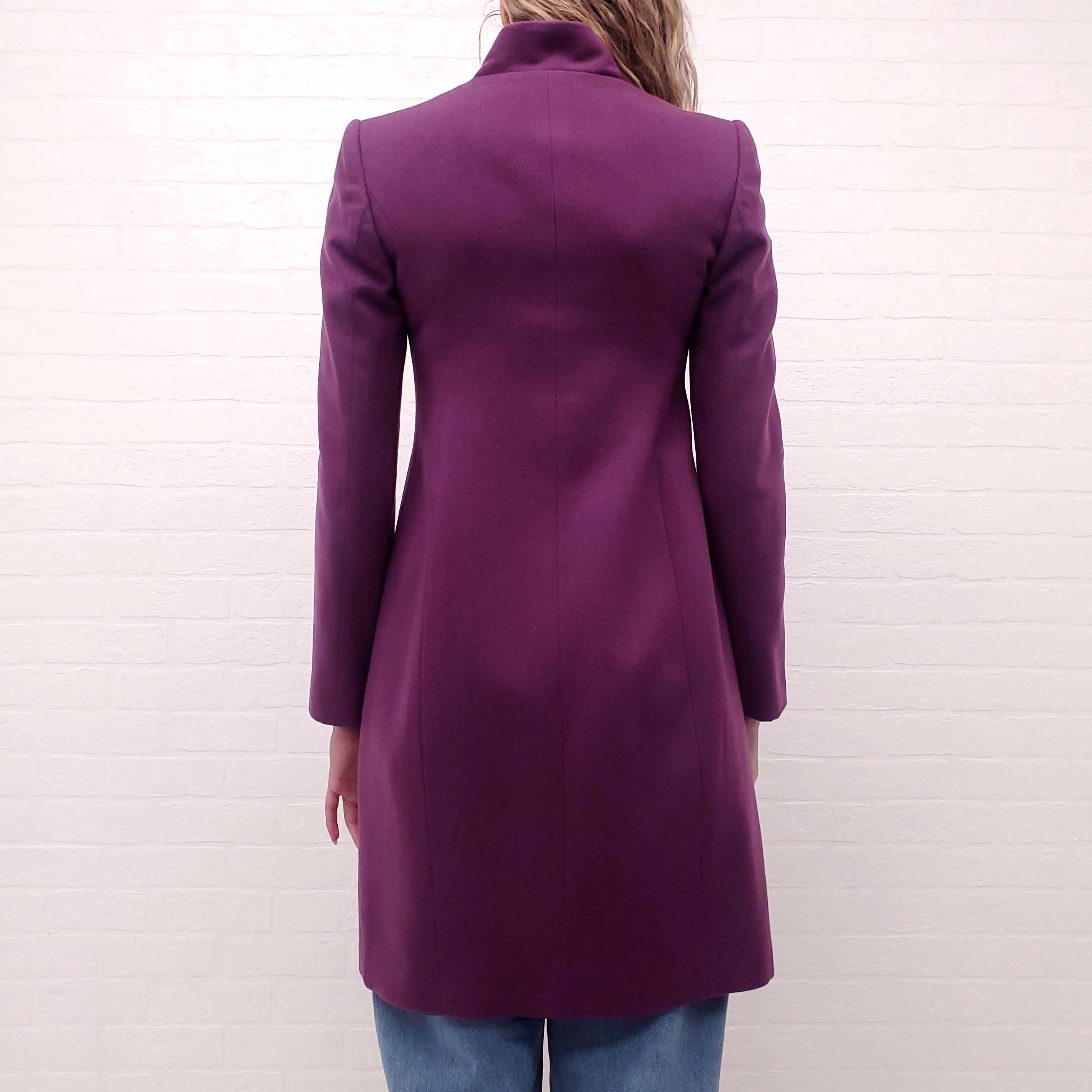 STELLA MCCARTNEY PURPLE JACKET WITH BOW - SIZE 42