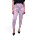 STELLA MCCARTNEY PURPLE LOGO JEANS - SIZE 26