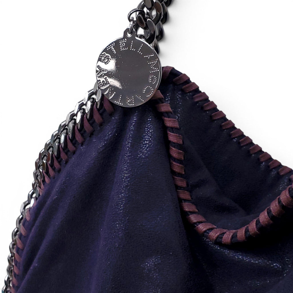 STELLA MCCARTNEY PURPLE 'FALABELLA' HOBO BAG