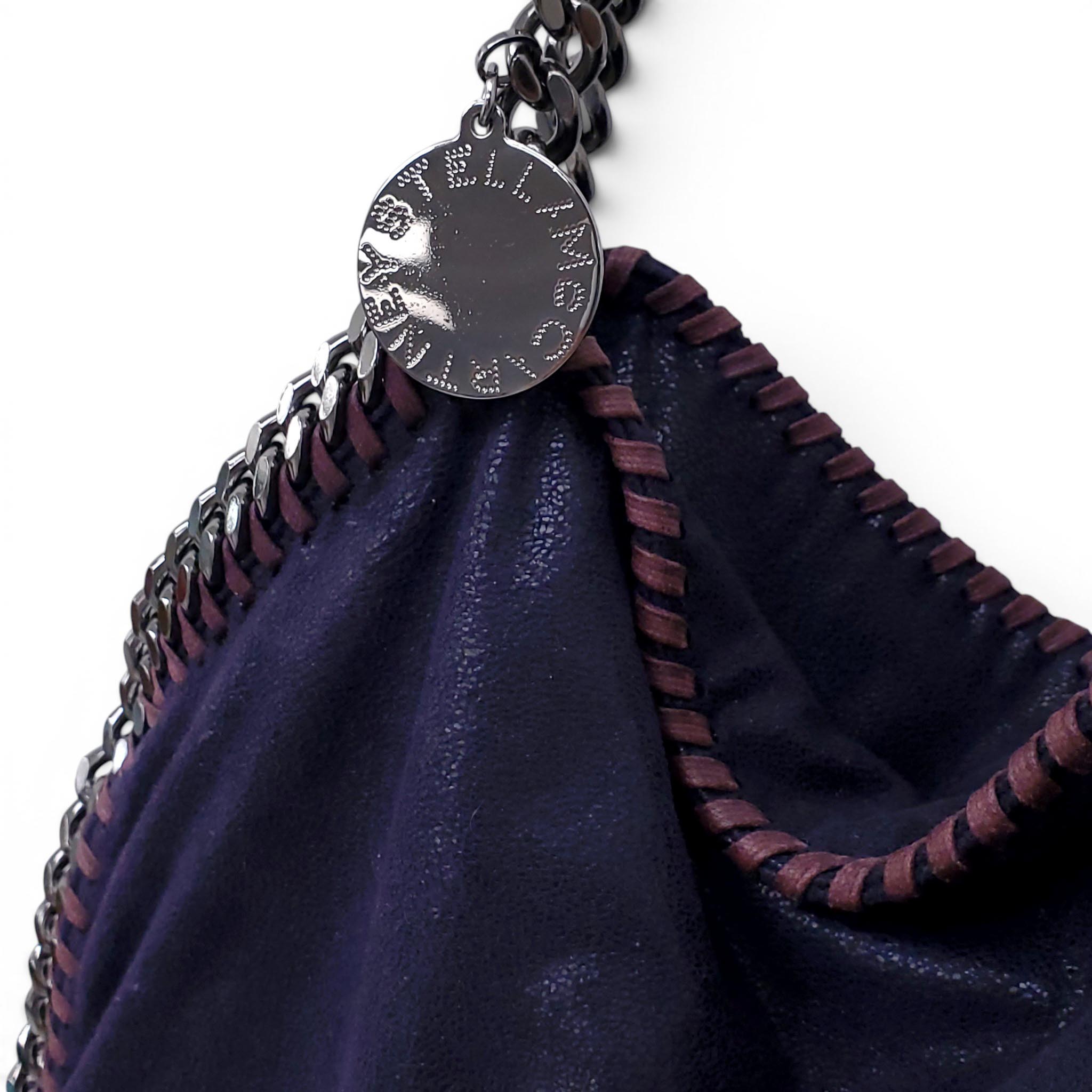 STELLA MCCARTNEY PURPLE 'FALABELLA' HOBO BAG