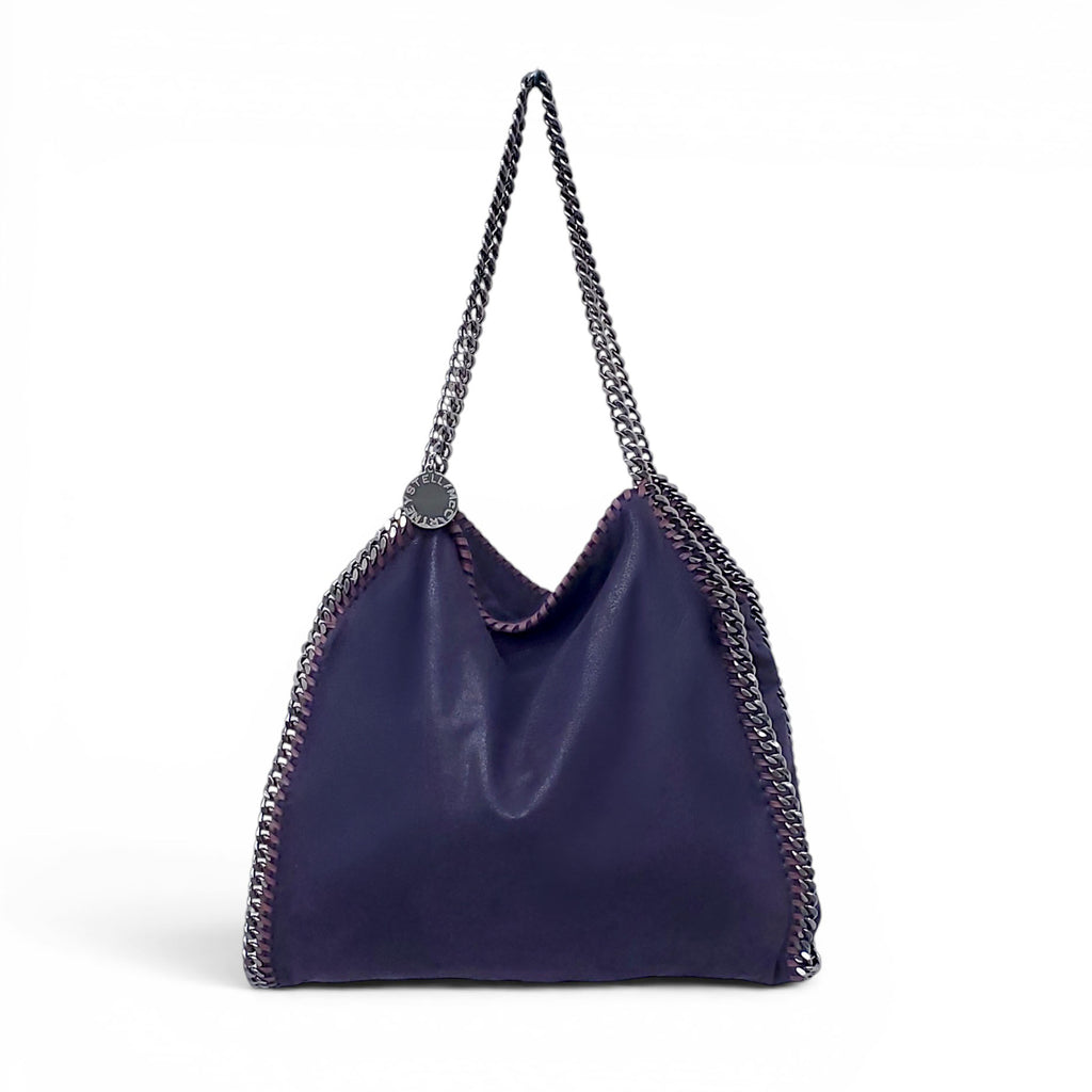 STELLA MCCARTNEY PURPLE 'FALABELLA' HOBO BAG