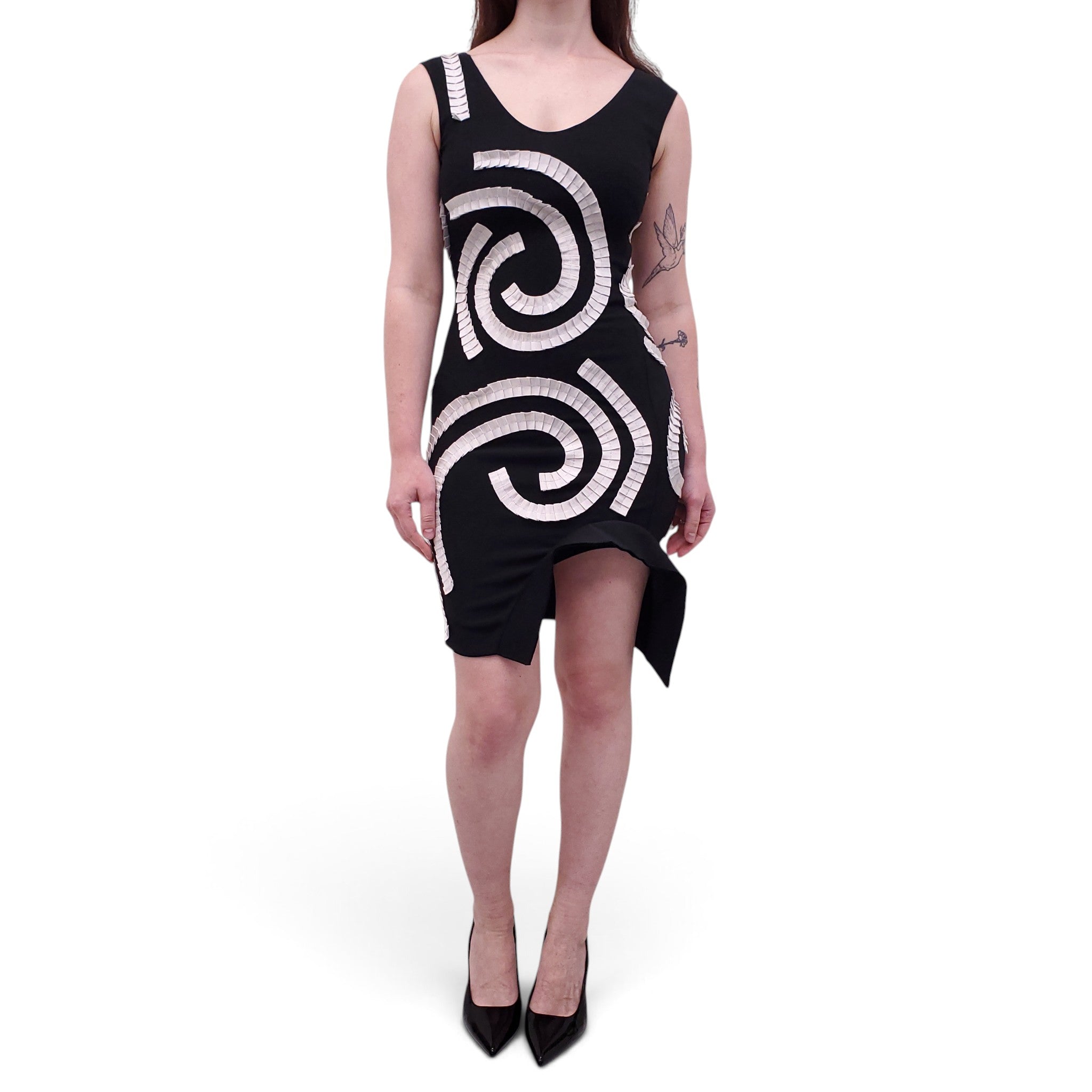 STELLA MCCARTNEY RUNWAY RIBBON DRESS - SIZE 36