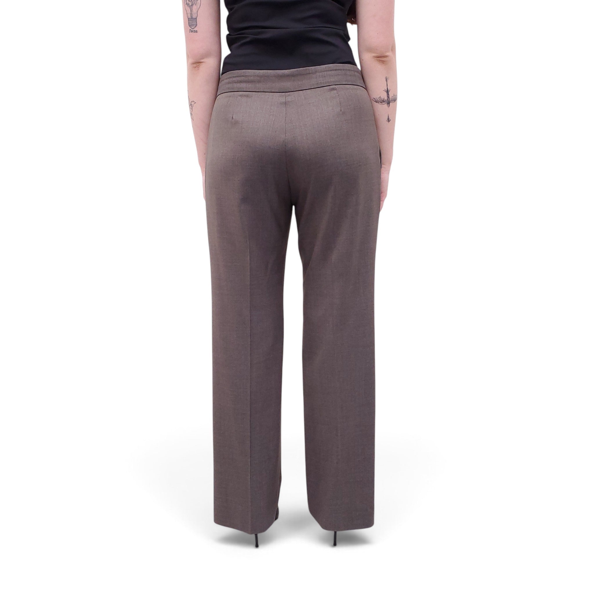 STELLA MCCARTNEY TAUPE SUIT - SIZE 40