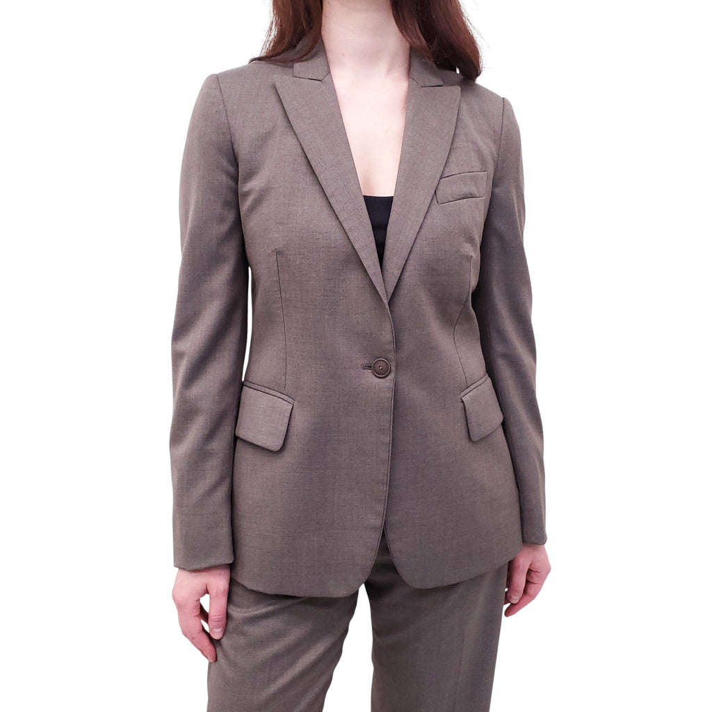STELLA MCCARTNEY TAUPE SUIT - SIZE 40