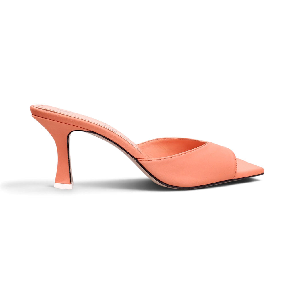 THE ATTICO ORANGE KITTEN HEELS - SIZE 38.5