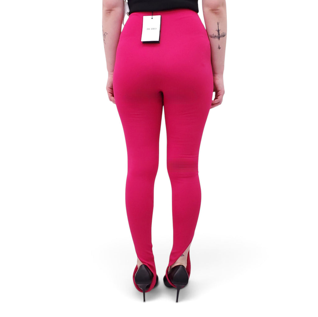 THE ATTICO PINK STIR UP LEGGINGS - SIZE 38