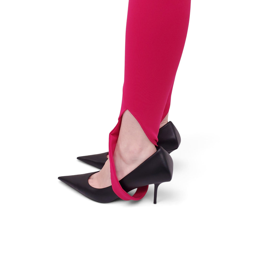 THE ATTICO PINK STIR UP LEGGINGS - SIZE 38