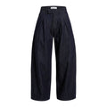 THE FRANKIE SHOP RAW WASH DENIM TROUSERS - SIZE XS