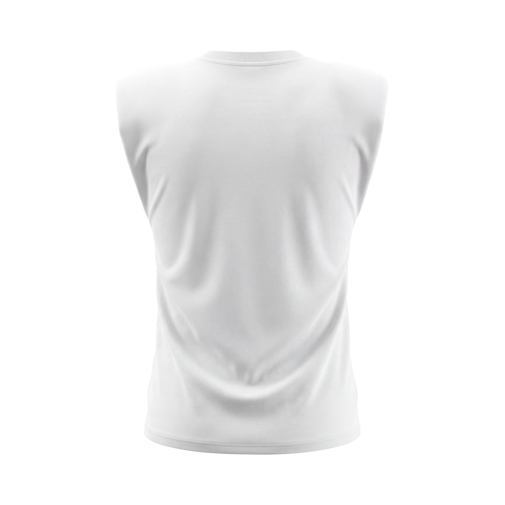 THE FRANKIE SHOP SHOULDER MUSCLE T-SHIRT - SIZE S