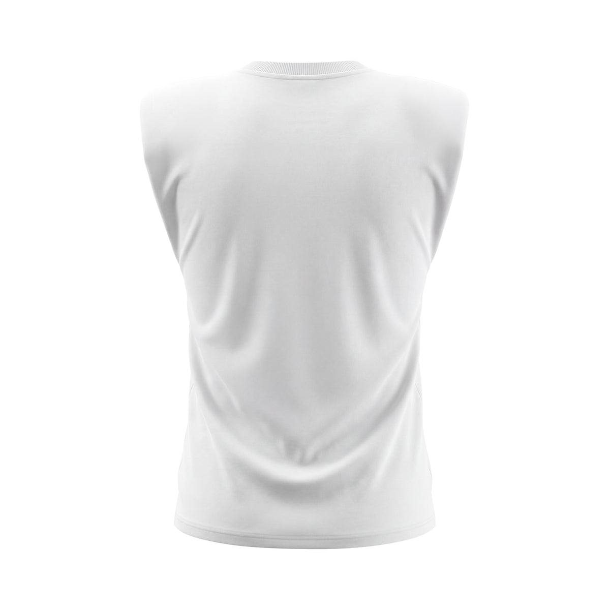 THE FRANKIE SHOP SHOULDER MUSCLE T-SHIRT - SIZE S