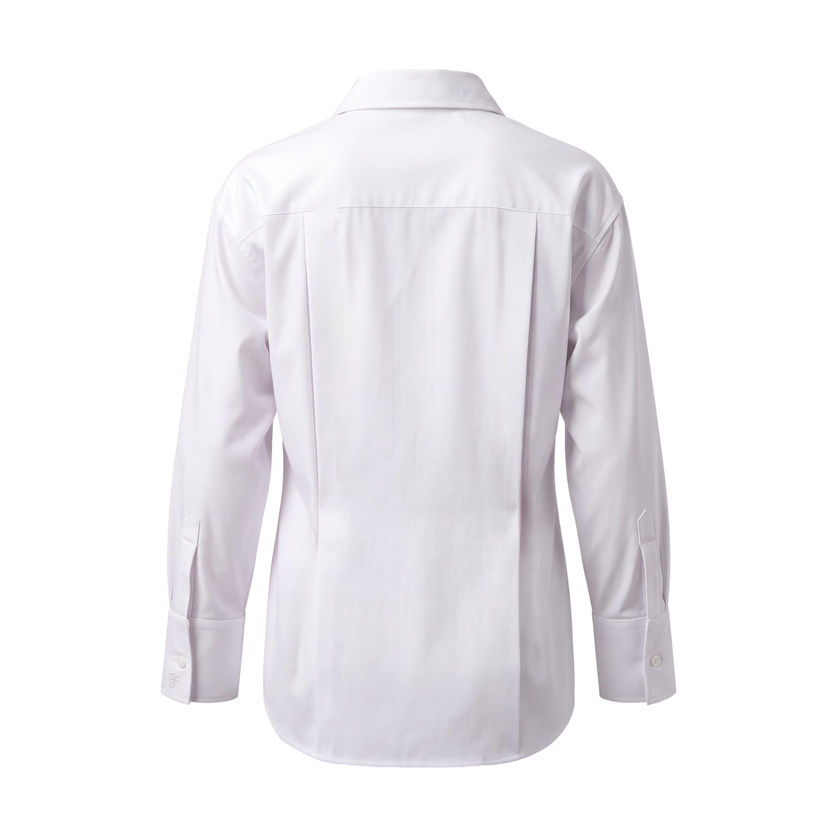 THE FRANKIE SHOP WHITE OVERSIZED COTTON BLOUSE - SIZE XXS (OVERSIZED)