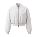 THE FRANKIE SHOP WHITE OVERSIZED DENIM JACKET - SIZE S