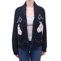 THE GREAT EQUESTRIAN LODGE CARDIGAN - SIZE 2/M