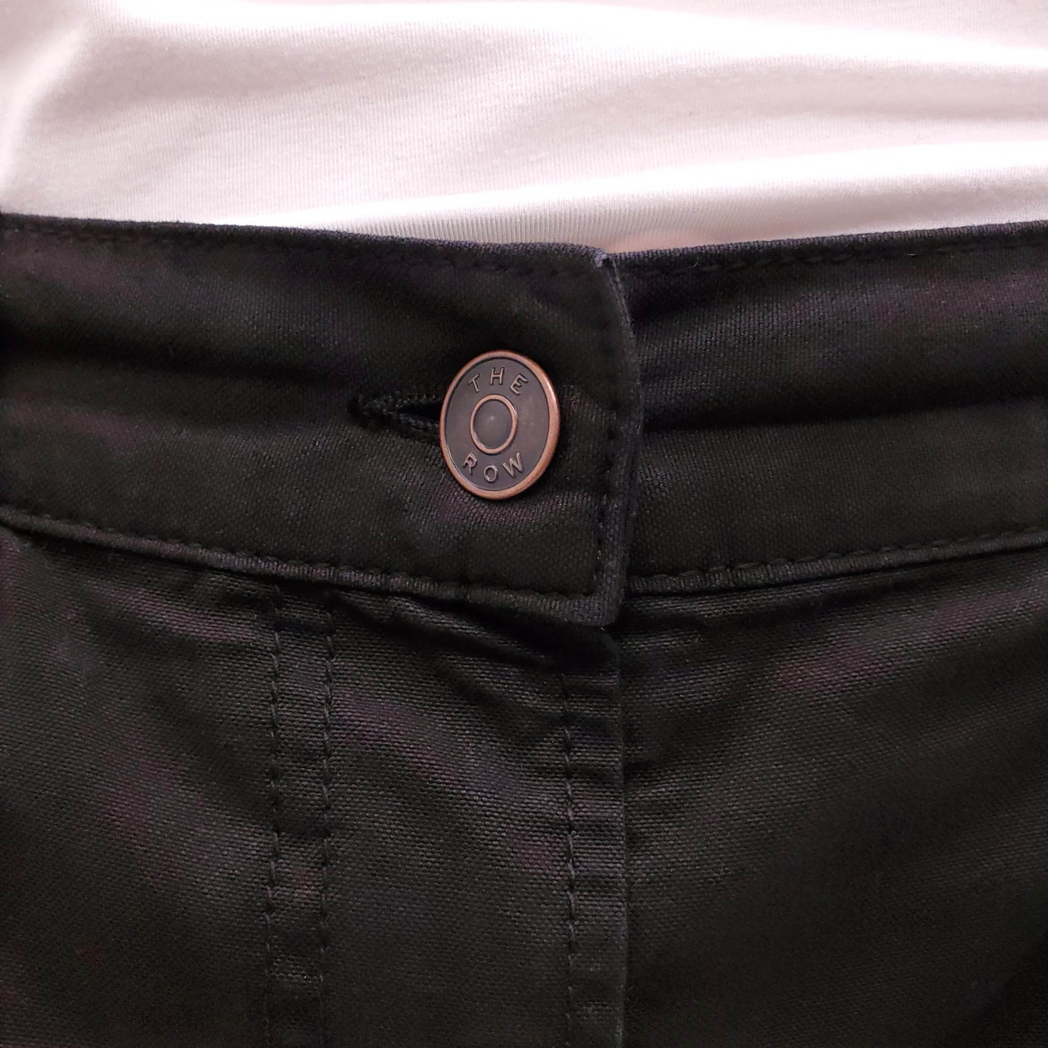 THE ROW BLACK TROUSERS - SIZE 27