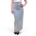 THE ROW LIGHT WASH DENIM MAXI SKIRT - SIZE M