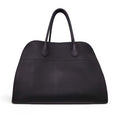 THE ROW MARGAUX 12 BAG IN SOFT BLACK LEATHER