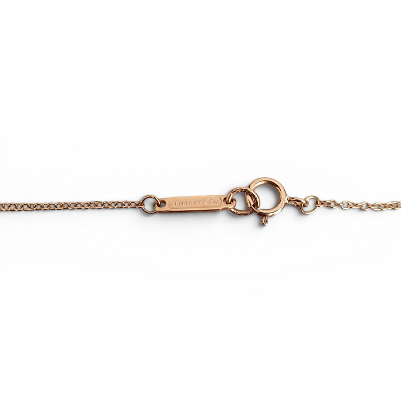 TIFFANY & CO. 18K YELLOW DIAMOND SMALL ATLAS NECKLACE