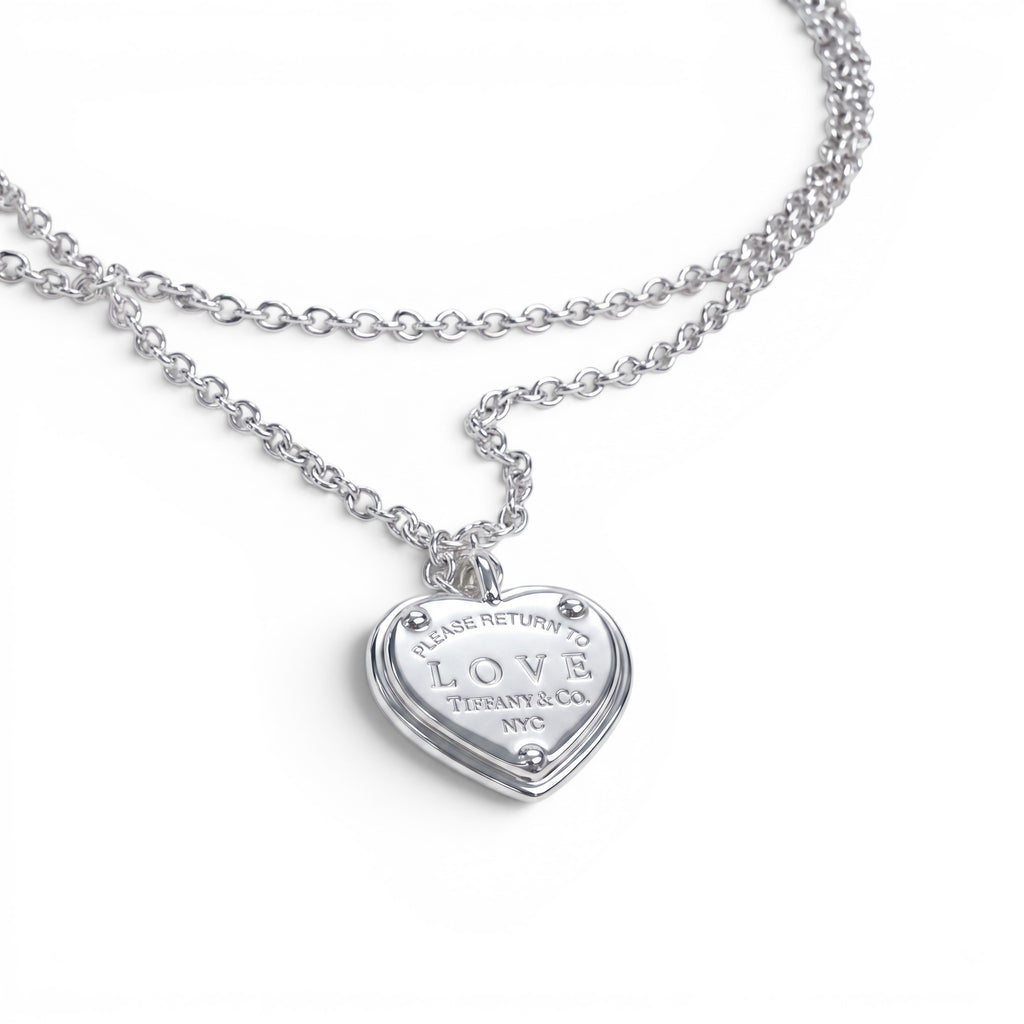 TIFFANY & CO LOVE HEART CHARM BRACELET