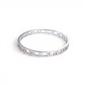TIFFANY & CO SILVER ATLAS BANGLE BRACELET