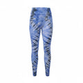 TORY SPORT BLUE TIE-DYE LEGGINGS - SIZE XS