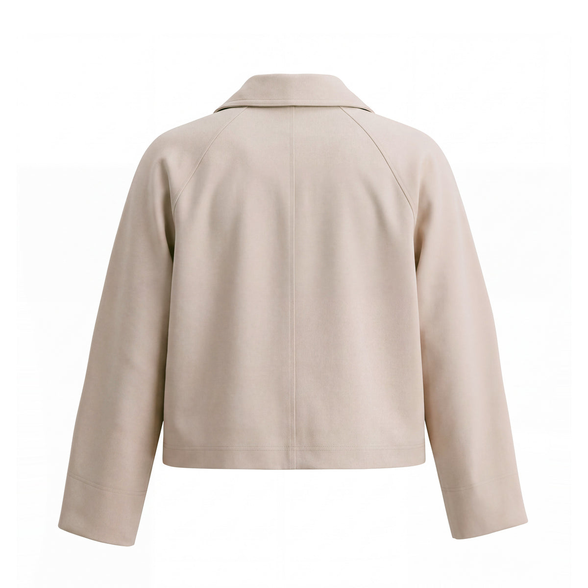 TOTÊME CROPPED COTTON JACKET - SIZE 36 (US 4)