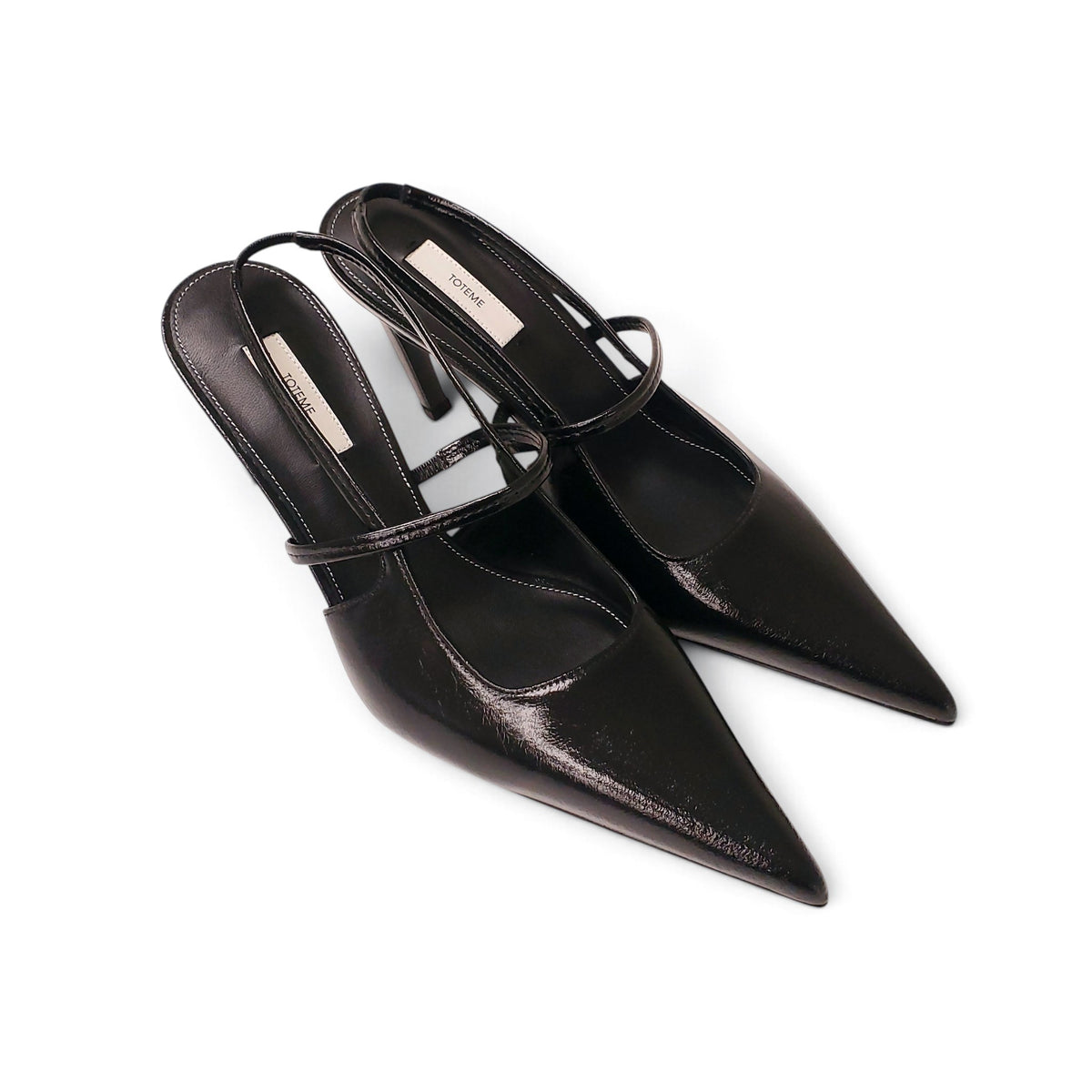 TOTÊME NAPLACK STILETTO SLINGBACKS - SIZE 41