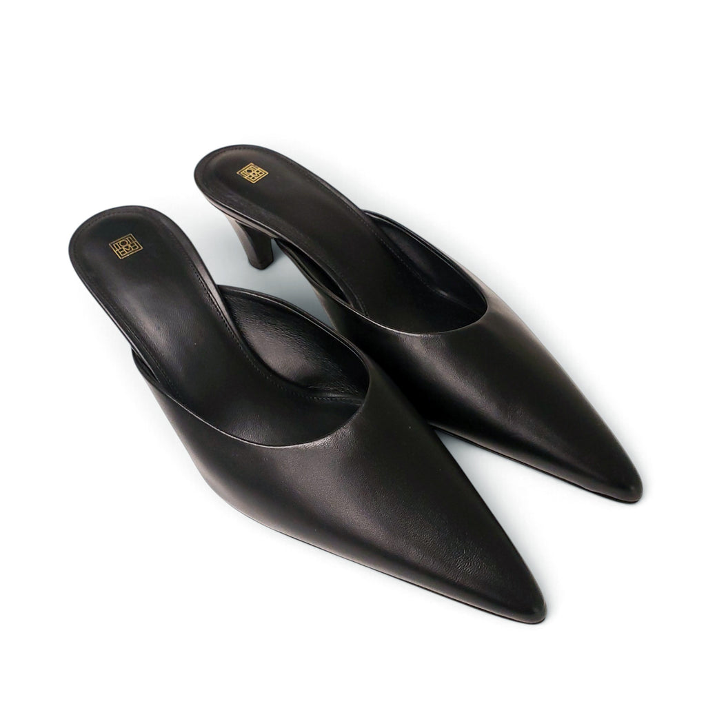 TOTÊME POINTED- TOE SLIP ON MULES - SIZE 39