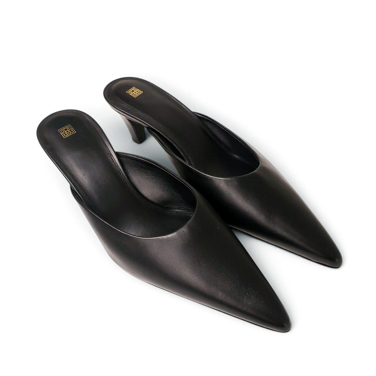 TOTÊME POINTED- TOE SLIP ON MULES - SIZE 39