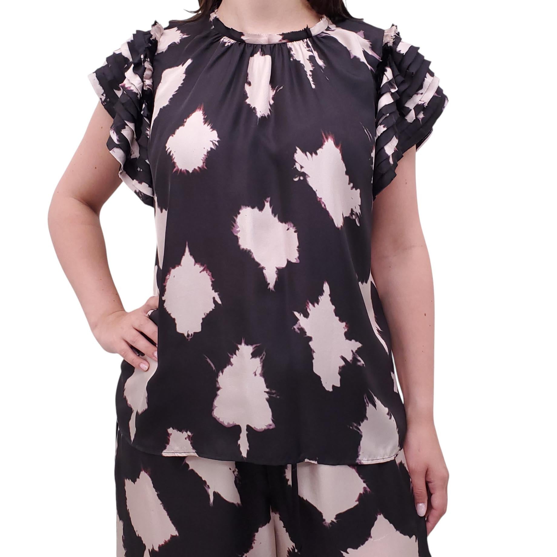 ULLA JOHNSON PATTERNED 2-PIECE SET - SIZE 12/6