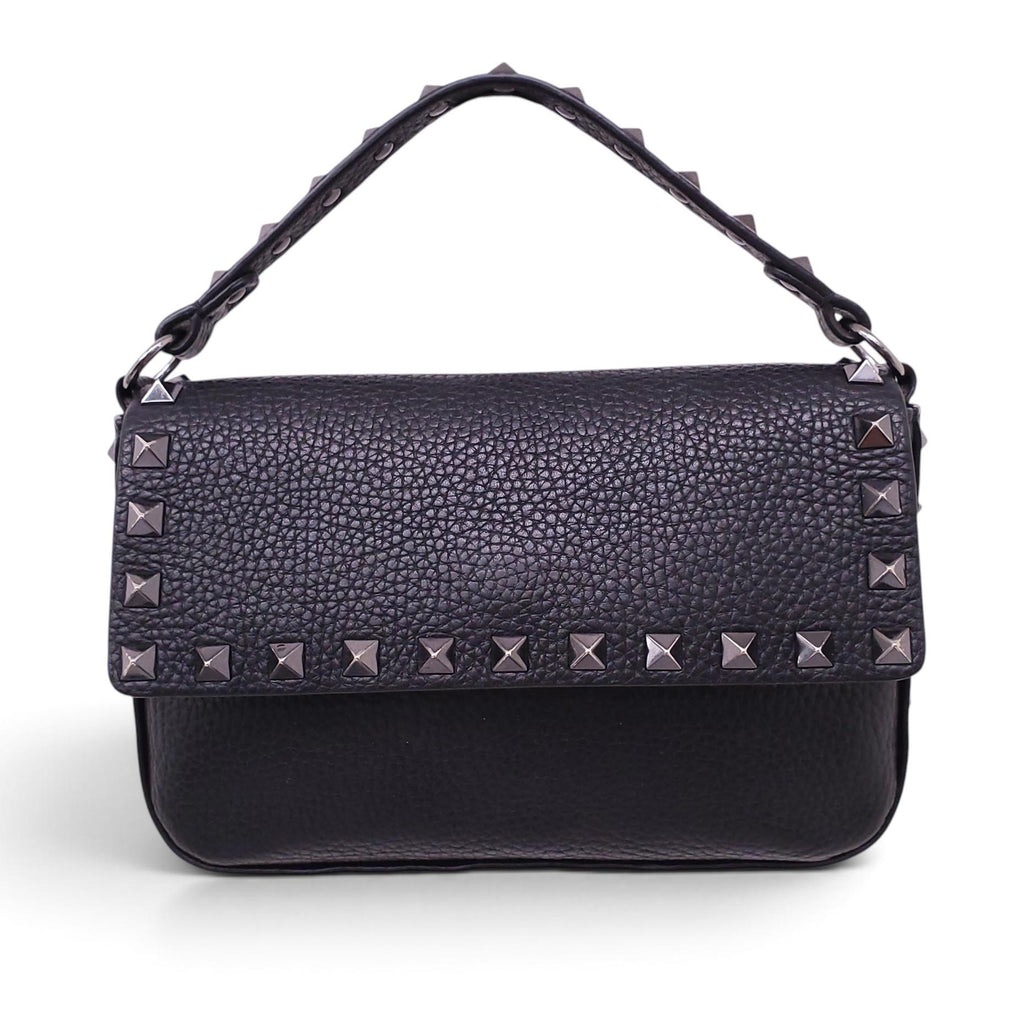 VALENTINO BLACK ROCKSTUD CROSSBODY BAG
