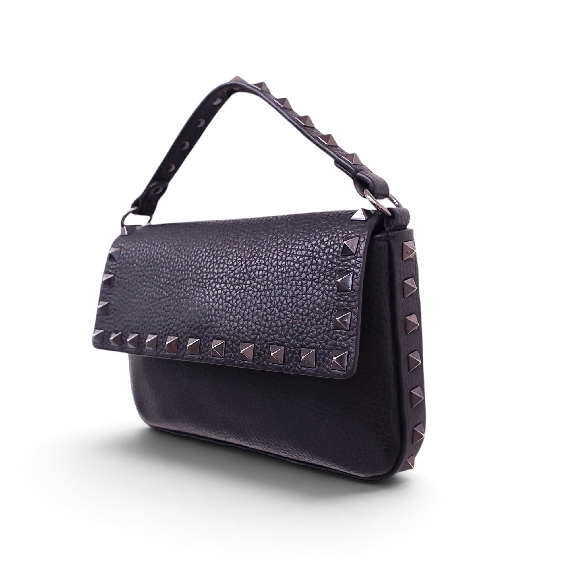 VALENTINO BLACK ROCKSTUD CROSSBODY BAG