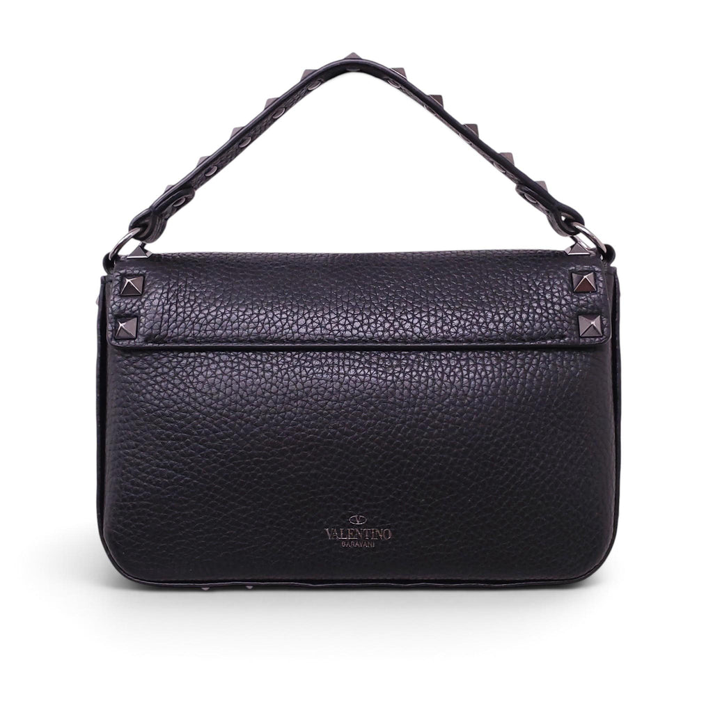 VALENTINO BLACK ROCKSTUD CROSSBODY BAG