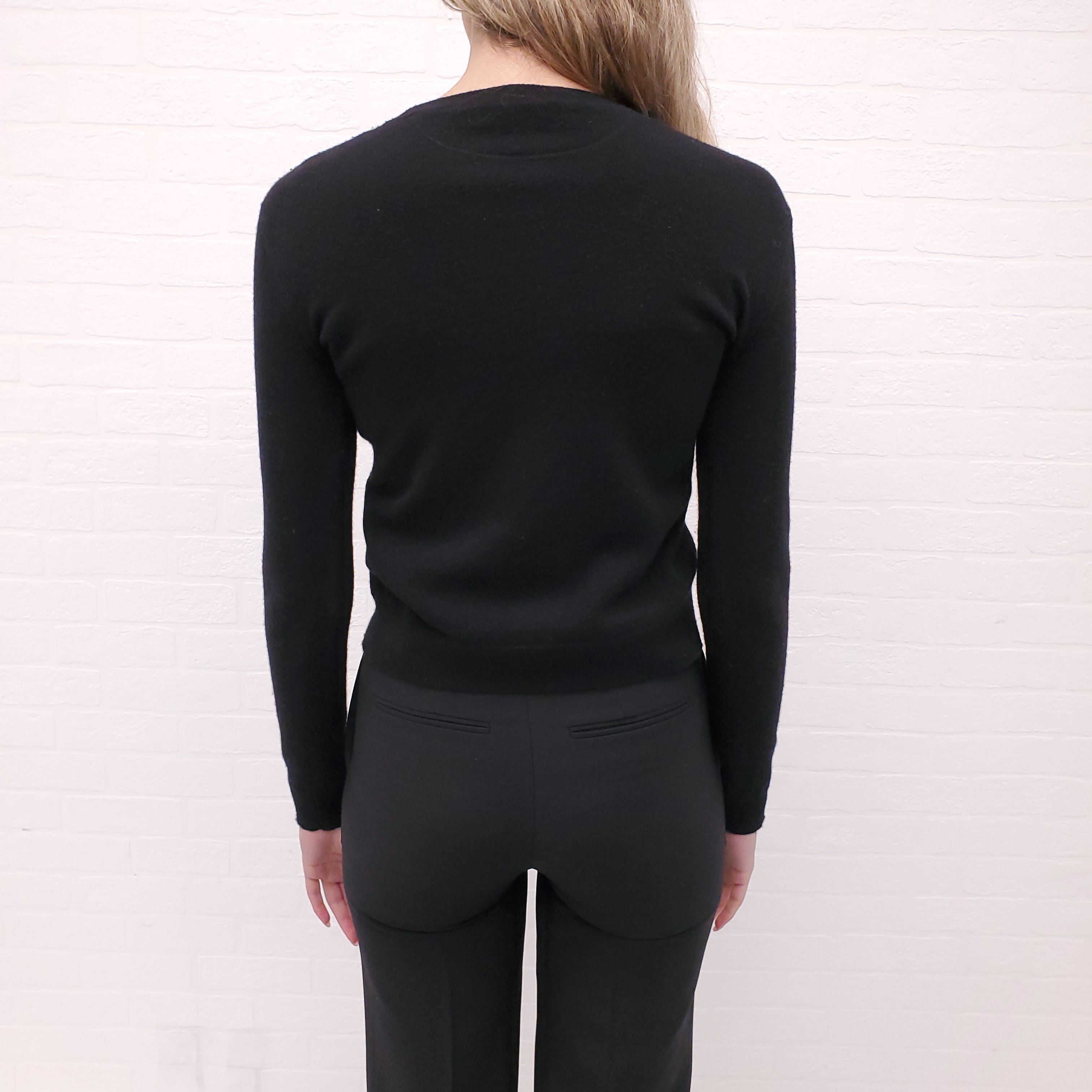 VALENTINO CASHMERE STAR LOGO SWEATER - SIZE XS