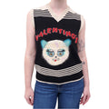VALENTINO CAT LOGO VEST - SIZE M
