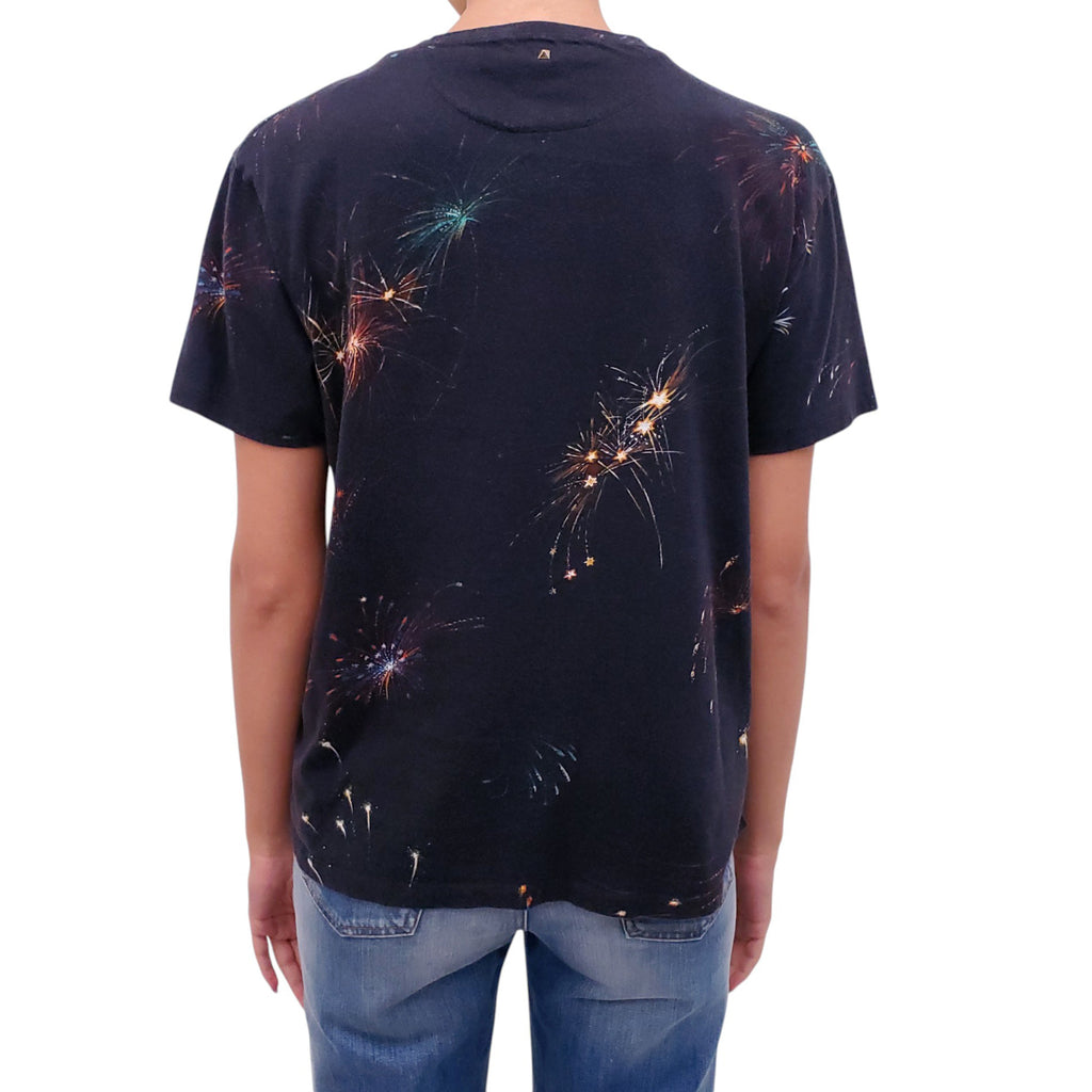 VALENTINO FIREWORK T-SHIRT - SIZE M(MENS)