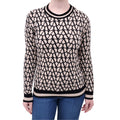 VALENTINO INTARSIA LOGO SWEATER - SIZE S