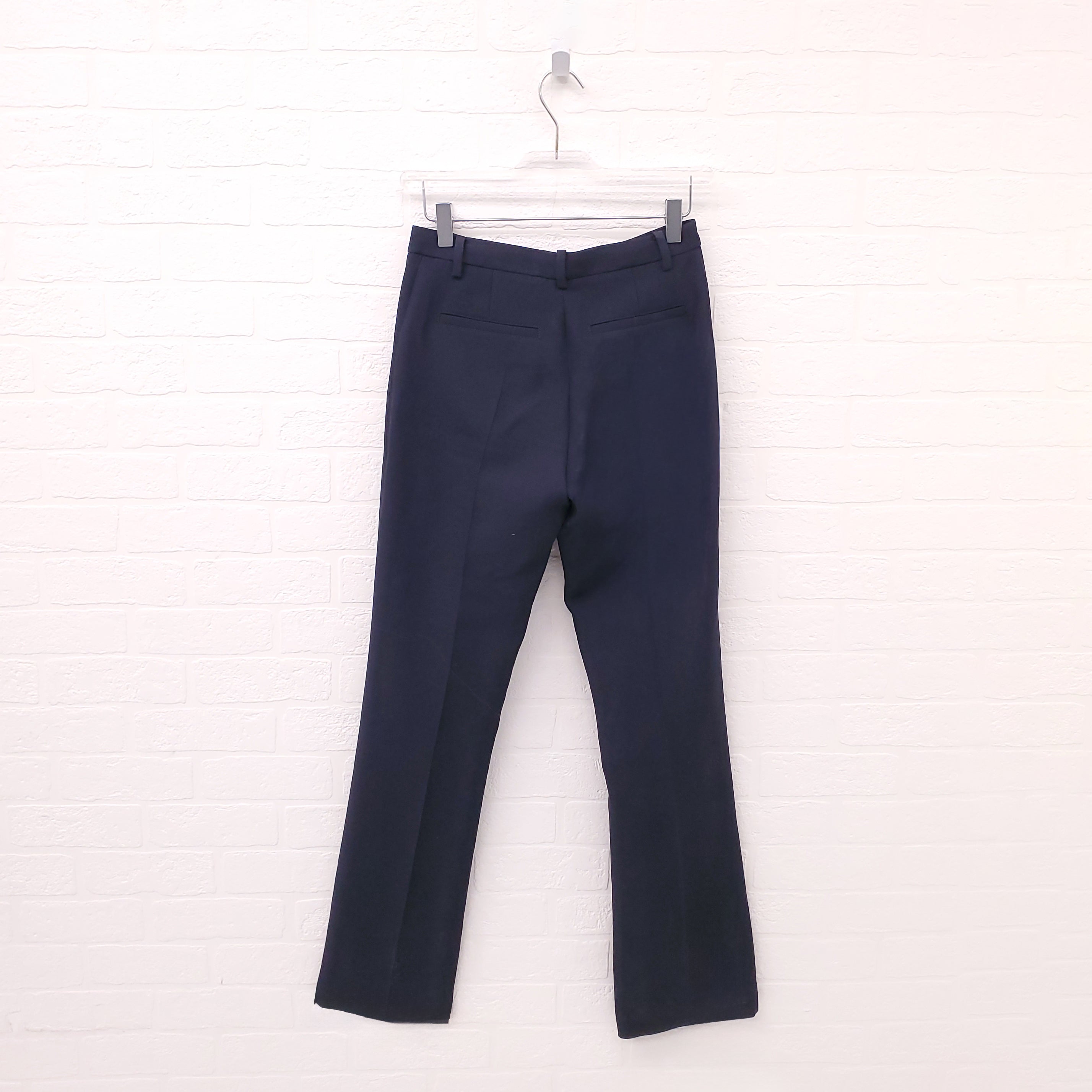 VALENTINO NAVY LONG TROUSERS - SIZE 38