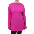 VALENTINO PINK COWL BACK BLOUSE - SIZE 44