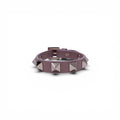 VALENTINO PINK ROCKSTUD LEATHER BRACELET