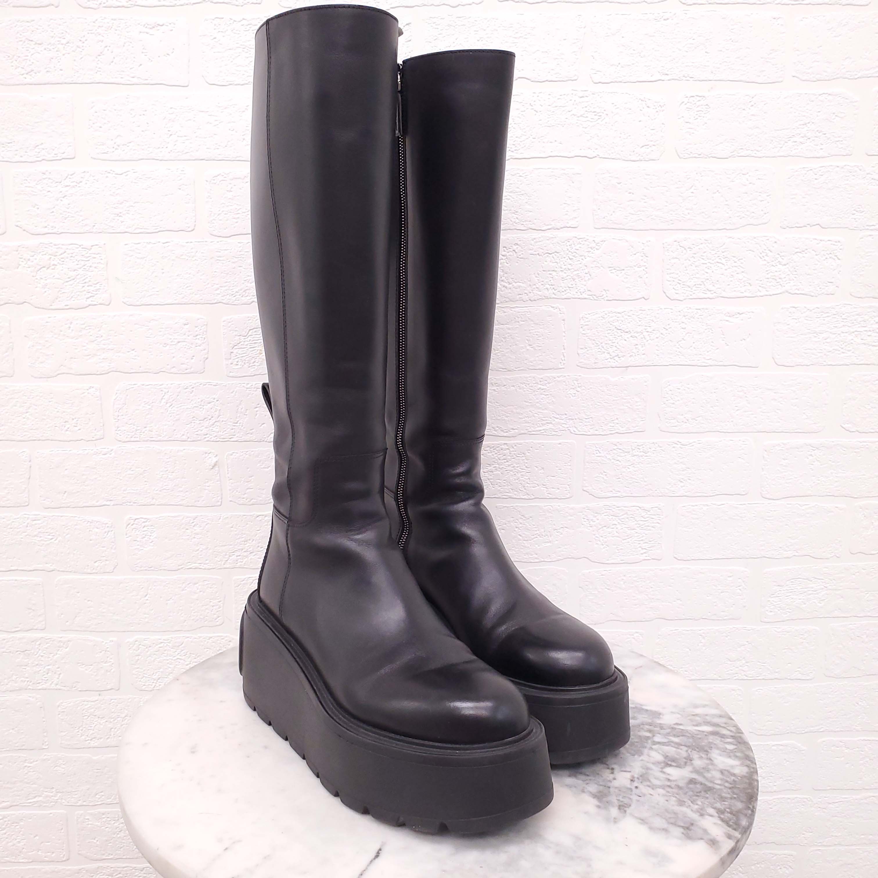 VALENTINO PLATFORM BOOTS - SIZE 39.5